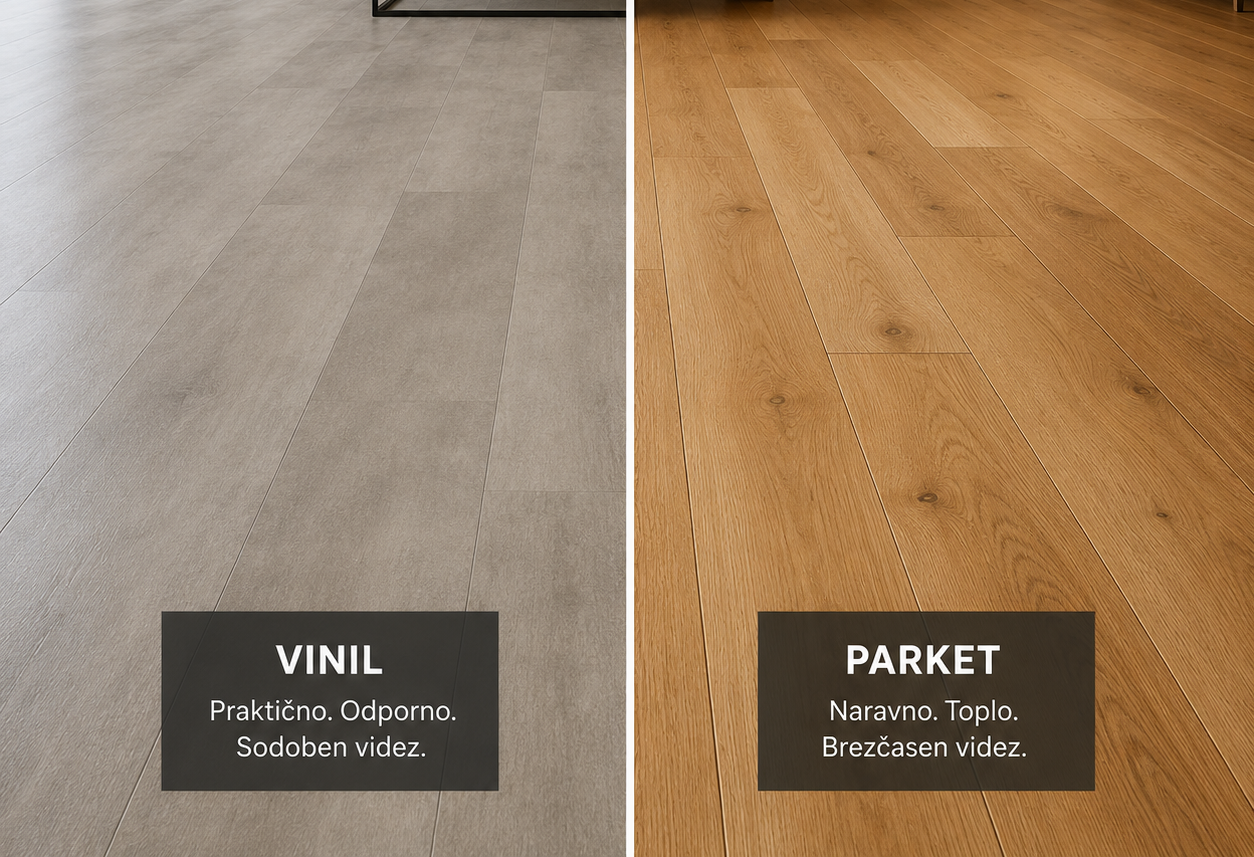 Vinil ali parket