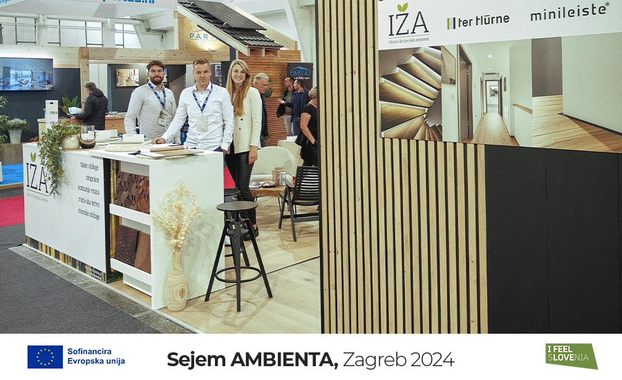 IŽA inženiring na mednarodnem sejmu AMBIENTA 2024 v Zagrebu